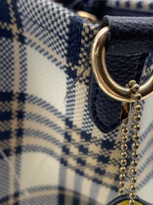COACH（コーチ）COACH (コーチ) 2WAYバッグ ネイビーの古着・服飾アイテム