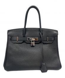 HERMES（エルメス）の古着「バーキン30/シルバー金具/トゴ/▢M刻印：2009年」｜ブラック