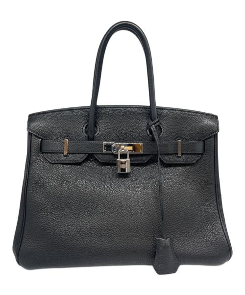 HERMES（エルメス）HERMES (エルメス) バーキン30/シルバー金具/トゴ/▢M刻印：2009年 ブラック サイズ:30の古着・服飾アイテム