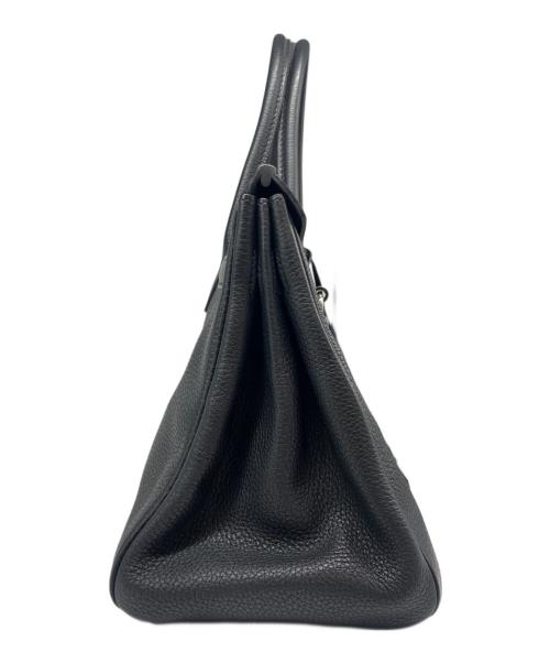 HERMES（エルメス）HERMES (エルメス) バーキン30/シルバー金具/トゴ/▢M刻印：2009年 ブラック サイズ:30の古着・服飾アイテム