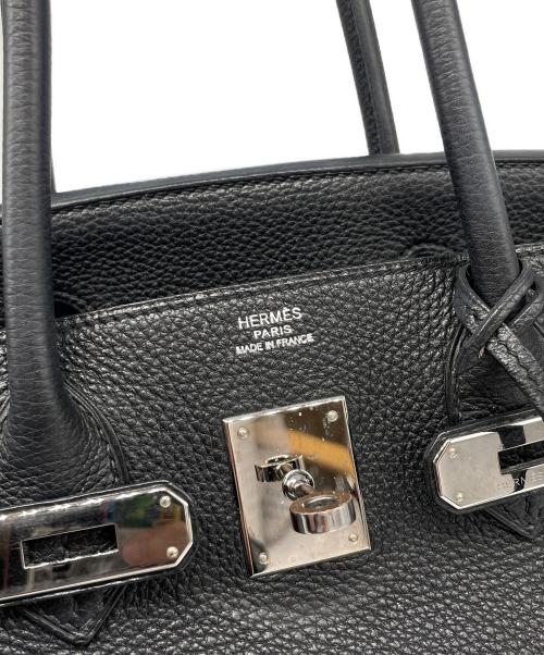 HERMES（エルメス）HERMES (エルメス) バーキン30/シルバー金具/トゴ/▢M刻印：2009年 ブラック サイズ:30の古着・服飾アイテム