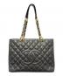 CHANEL（シャネル）の古着「グランドショッピングトートバッグ」｜ブラック