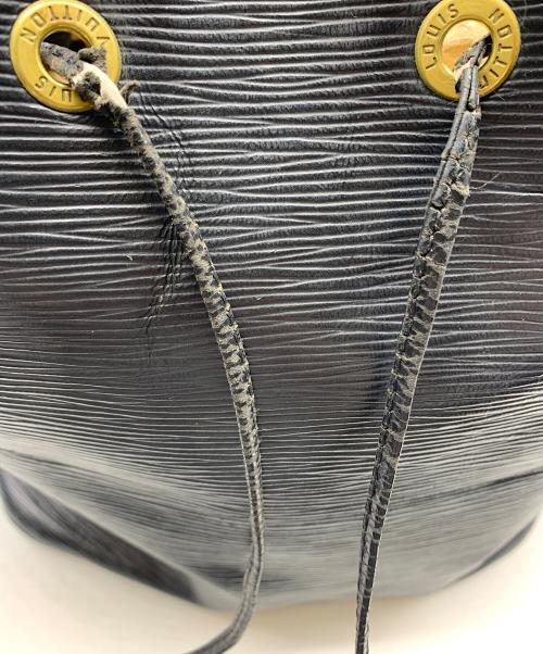 LOUIS VUITTON（ルイ ヴィトン）LOUIS VUITTON (ルイ ヴィトン) ショルダーバッグ エピ プチノエ ノワールの古着・服飾アイテム