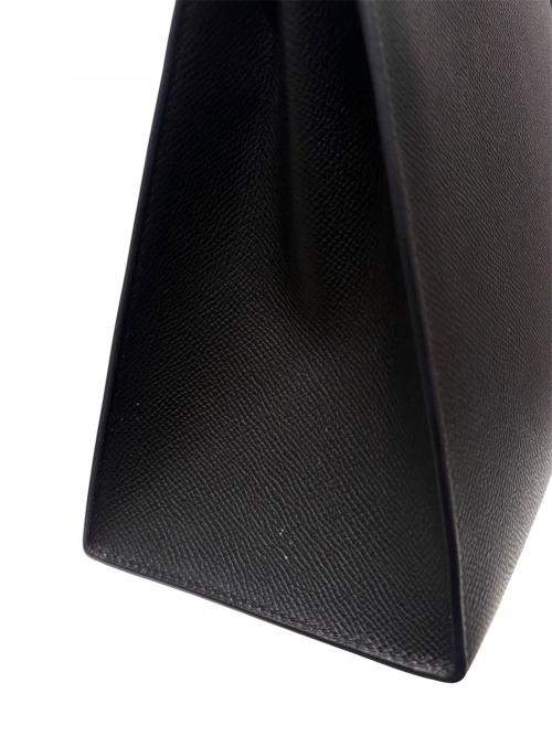 HERMES（エルメス）HERMES (エルメス) Kelly 28 ケリー28 外縫い/ヴォーエプソン/ダークネイビー系/ゴールド金具/□M刻印 2009年製 ダークネイビー サイズ:28の古着・服飾アイテム