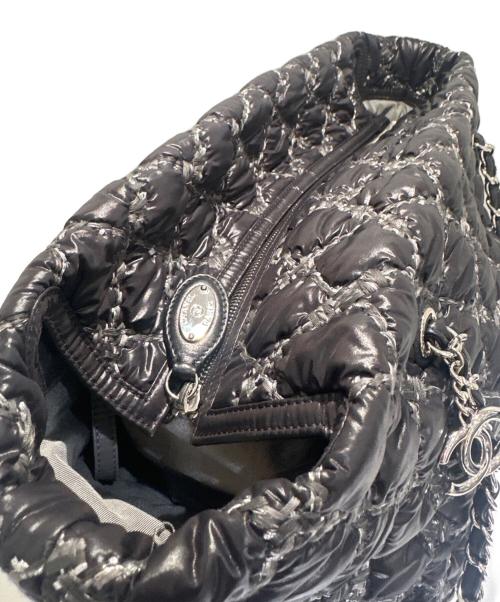 CHANEL（シャネル）CHANEL (シャネル) パリビザンスラインチェーントートバッグ ブラックの古着・服飾アイテム