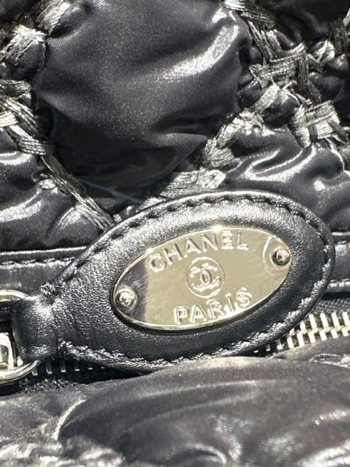 CHANEL（シャネル）CHANEL (シャネル) パリビザンスラインチェーントートバッグ ブラックの古着・服飾アイテム