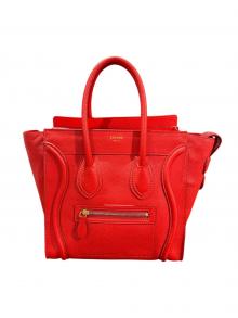 CELINE（セリーヌ）の古着「ハンドバッグ」｜レッド