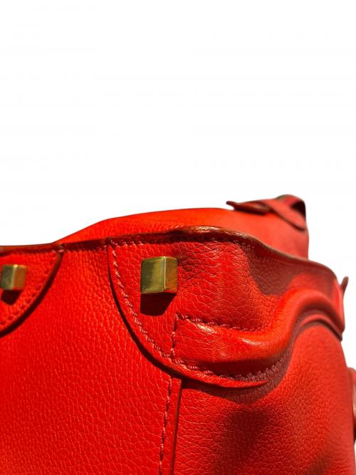 CELINE（セリーヌ）CELINE (セリーヌ) ハンドバッグ レッド サイズ:マイクロの古着・服飾アイテム