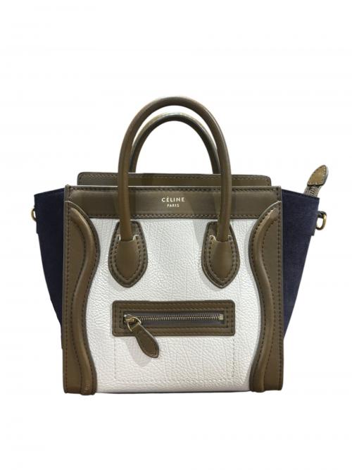 CELINE（セリーヌ）CELINE (セリーヌ) ハンドバッグ ブラウン サイズ:ナノの古着・服飾アイテム