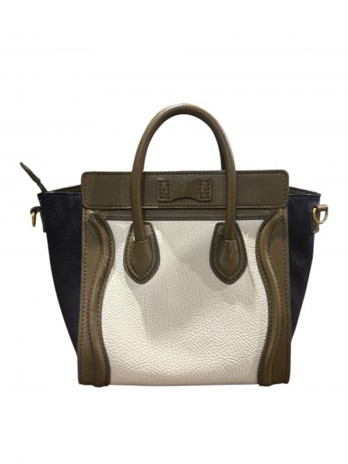CELINE（セリーヌ）CELINE (セリーヌ) ハンドバッグ ブラウン サイズ:ナノの古着・服飾アイテム