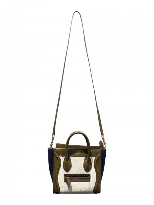CELINE（セリーヌ）CELINE (セリーヌ) ハンドバッグ ブラウン サイズ:ナノの古着・服飾アイテム