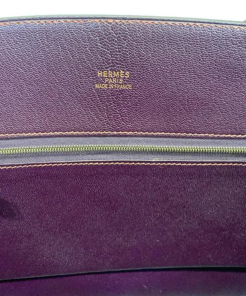 HERMES（エルメス）HERMES (エルメス) ホワイトバスGM パープル サイズ:GMの古着・服飾アイテム
