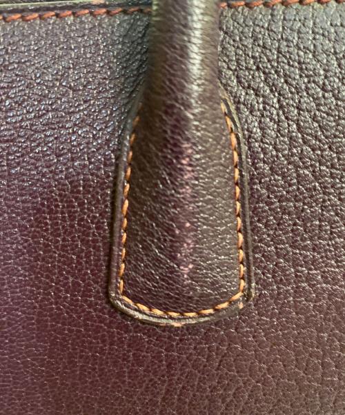 HERMES（エルメス）HERMES (エルメス) ホワイトバスGM パープル サイズ:GMの古着・服飾アイテム