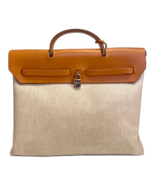 HERMES（エルメス）HERMES (エルメス) ハンドバッグ アイボリー サイズ:MMの古着・服飾アイテム