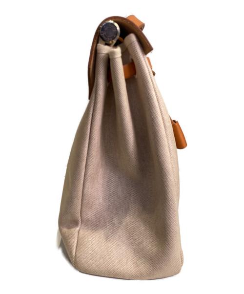 HERMES（エルメス）HERMES (エルメス) ハンドバッグ アイボリー サイズ:MMの古着・服飾アイテム