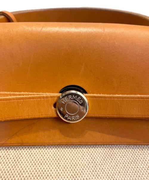 HERMES（エルメス）HERMES (エルメス) ハンドバッグ アイボリー サイズ:MMの古着・服飾アイテム