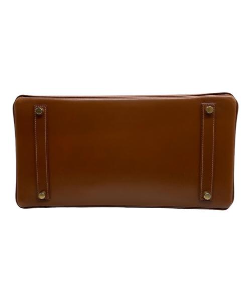HERMES（エルメス）HERMES (エルメス) Birkin 35 バーキン 35/ボックスカーフ/ブラウン系/□F刻印:2002年製造/ゴールド金具 ブラウン サイズ:35の古着・服飾アイテム
