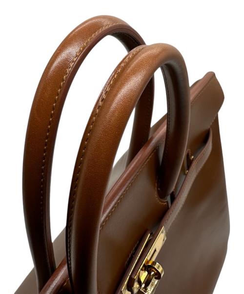 HERMES（エルメス）HERMES (エルメス) Birkin 35 バーキン 35/ボックスカーフ/ブラウン系/□F刻印:2002年製造/ゴールド金具 ブラウン サイズ:35の古着・服飾アイテム