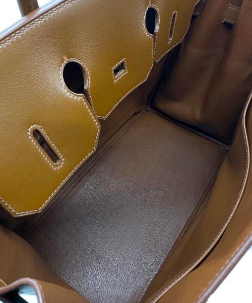 HERMES（エルメス）HERMES (エルメス) Birkin 35 バーキン 35/ボックスカーフ/ブラウン系/□F刻印:2002年製造/ゴールド金具 ブラウン サイズ:35の古着・服飾アイテム