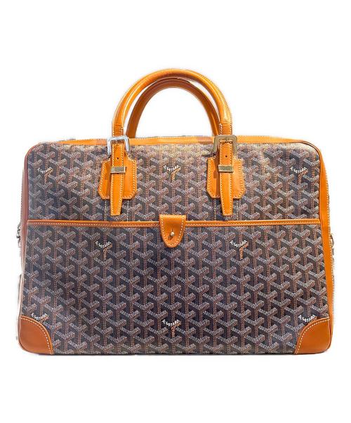 GOYARD（ゴヤール）GOYARD (ゴヤール) アンバサッドMM/ブリーフケース ブラック&タンの古着・服飾アイテム