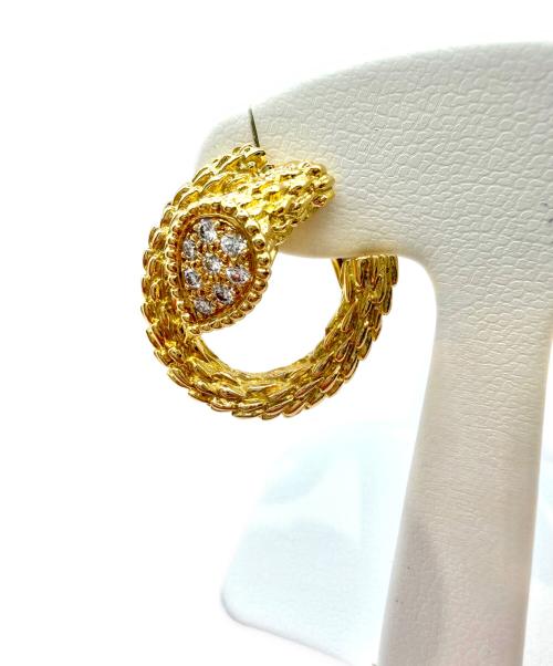 BOUCHERON（ブシュロン）BOUCHERON (ブシュロン) Serpent Bohème Diamond Earrings/セルパンボエムダイヤイヤリングの古着・服飾アイテム