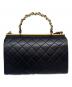 CHANEL (シャネル) マトラッセ トップハンドル ネイビー：450000円