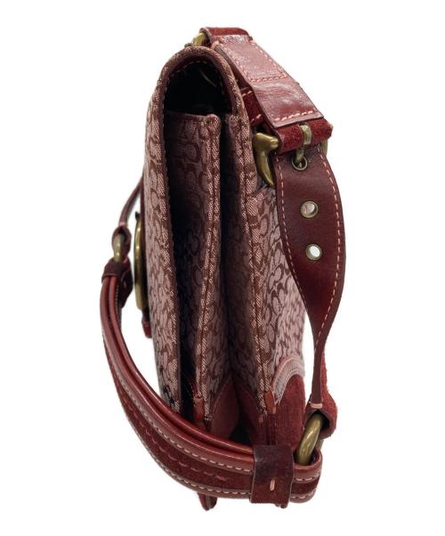 COACH（コーチ）COACH (コーチ) ミニシグネチャー レッドの古着・服飾アイテム