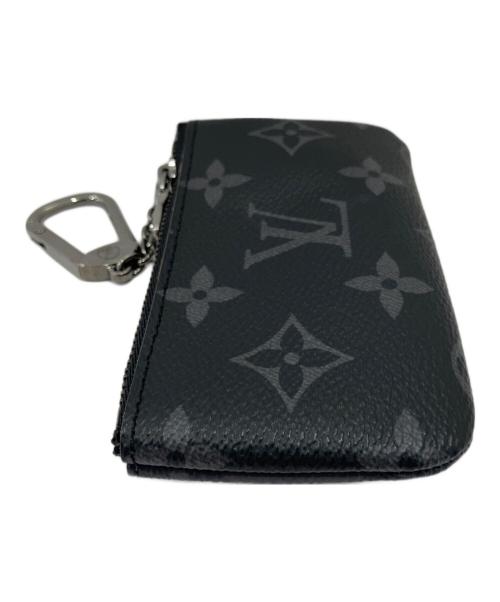 LOUIS VUITTON（ルイ ヴィトン）LOUIS VUITTON (ルイ ヴィトン) M80905 カード＆キーケース ポシェット･クレ ブラックの古着・服飾アイテム