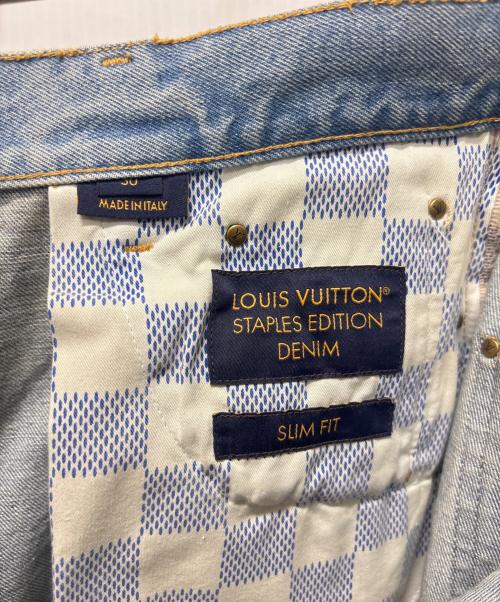 LOUIS VUITTON（ルイ ヴィトン）LOUIS VUITTON (ルイ ヴィトン) 25SS スケートフィットデニムパンツ インディゴ サイズ:W30の古着・服飾アイテム