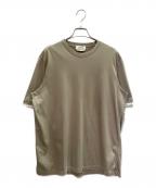 HERMESエルメス）の古着「アームレイヤードコットンTシャツ」｜カーキ