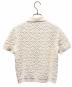 LOUIS VUITTON (ルイ ヴィトン) モノグラム タウアリングニットポロ アイボリー サイズ:XS：90000円
