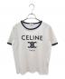 CELINE（セリーヌ）の古着「トリオンフクラシックTシャツ」｜ホワイト
