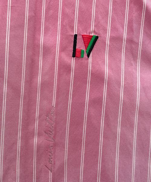 LOUIS VUITTON（ルイ ヴィトン）LOUIS VUITTON (ルイ ヴィトン) シルクシャツ/RW241WB JSR FQTO45 ピンク サイズ:36の古着・服飾アイテム