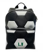 LOUIS VUITTON×FIFAルイ ヴィトン×フィファワールドカップ）の古着「アポロ・バックパック FIFA World Cup Russia 2018」｜ブラック×ホワイト×グリーン