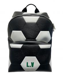 LOUIS VUITTON×FIFA（ルイ ヴィトン×フィファワールドカップ）の古着「アポロ・バックパック FIFA World Cup Russia 2018」｜ブラック×ホワイト×グリーン
