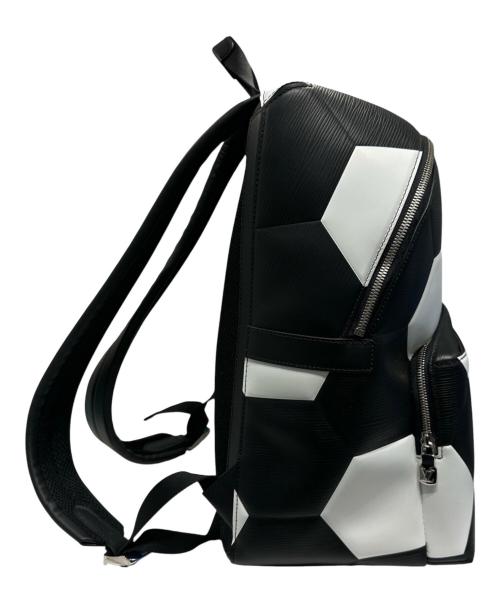 LOUIS VUITTON（ルイ ヴィトン）LOUIS VUITTON (ルイ ヴィトン) FIFA (フィファワールドカップ) アポロ・バックパック FIFA World Cup Russia 2018 ブラック×ホワイト×グリーンの古着・服飾アイテム