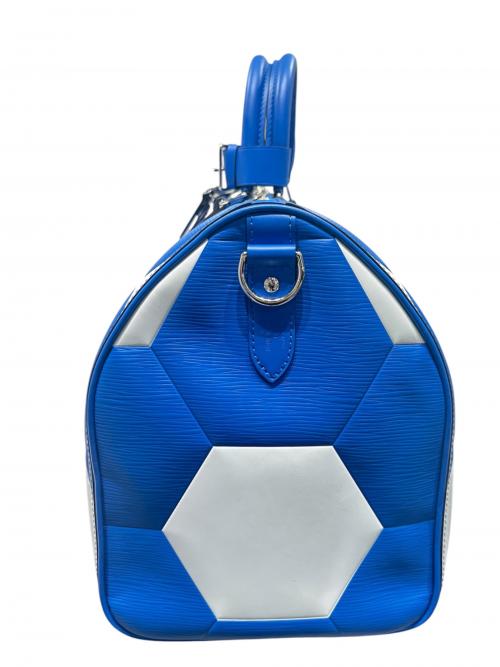 LOUIS VUITTON（ルイ ヴィトン）LOUIS VUITTON (ルイ ヴィトン) Keepall Bandoulière 55 FIFA World Cup Russia 2018 M52120 2018年製 ブルー サイズ:55の古着・服飾アイテム