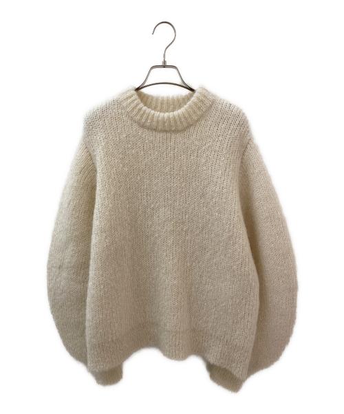 JIL SANDER（ジルサンダー）JIL SANDER (ジルサンダー) モヘアニット ホワイト サイズ:XSの古着・服飾アイテム