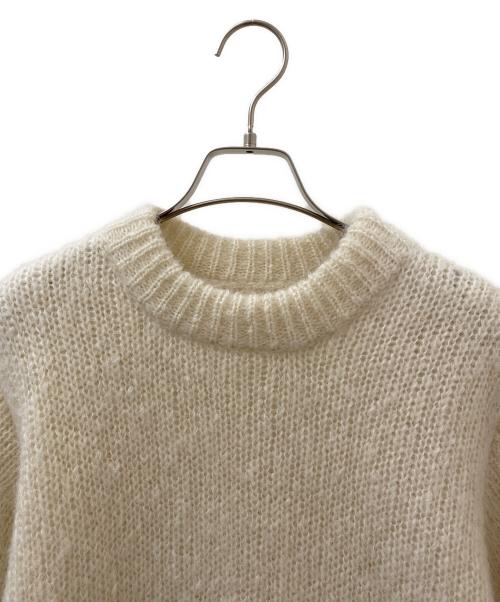 JIL SANDER（ジルサンダー）JIL SANDER (ジルサンダー) モヘアニット ホワイト サイズ:XSの古着・服飾アイテム