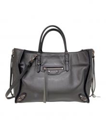 BALENCIAGA（バレンシアガ）の古着「2WAYバッグ」｜グレー