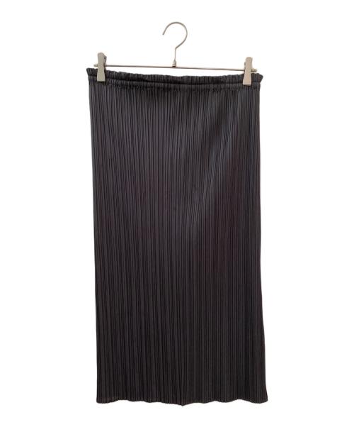 PLEATS PLEASE（プリーツプリーズ）PLEATS PLEASE (プリーツプリーズ) ロングスカート グレー サイズ:3の古着・服飾アイテム
