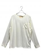 GUCCIグッチ）の古着「ロングスリーブTシャツ/752217」｜アイボリー
