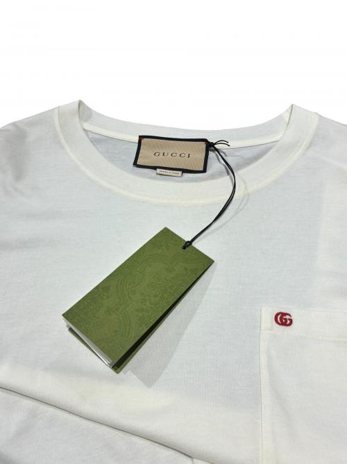 GUCCI（グッチ）GUCCI (グッチ) ロングスリーブTシャツ/752217 アイボリー サイズ:Sの古着・服飾アイテム