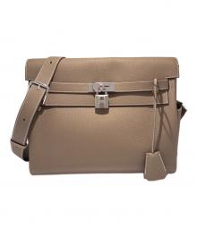 HERMES（エルメス）の古着「Kelly Messenger GM Bag/ケリーメッセンジャーGM」｜エトゥープ