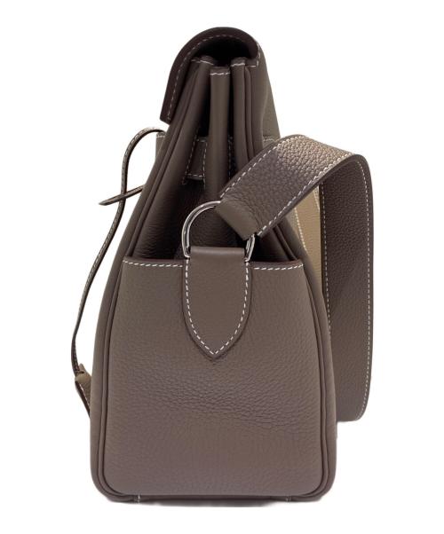 HERMES（エルメス）HERMES (エルメス) Kelly Messenger GM Bag/ケリーメッセンジャーGM エトゥープ サイズ:GMの古着・服飾アイテム