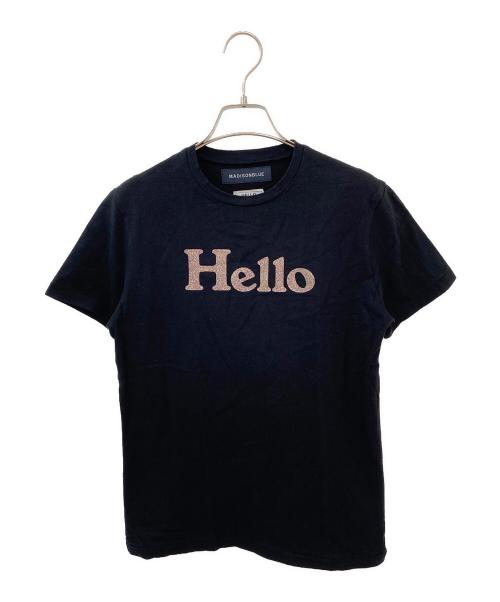 MADISON BLUE（マディソンブルー）MADISON BLUE (マディソンブルー) HELLO TEE PARIS ブラック サイズ:00（XS）の古着・服飾アイテム