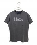 MADISON BLUEマディソンブルー）の古着「VINTAGE HELLO TEE」｜グレー