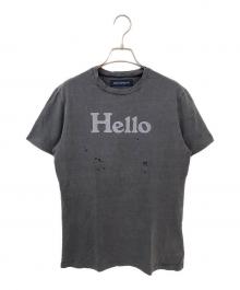 MADISON BLUE（マディソンブルー）の古着「VINTAGE HELLO TEE」｜グレー