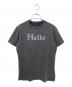 MADISON BLUE（マディソンブルー）の古着「VINTAGE HELLO TEE」｜グレー