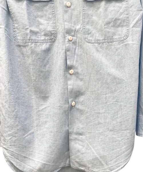 MADISON BLUE（マディソンブルー）MADISON BLUE (マディソンブルー) MADAME WORK SH CHAMBRAY SH インディゴ サイズ:Ｓの古着・服飾アイテム